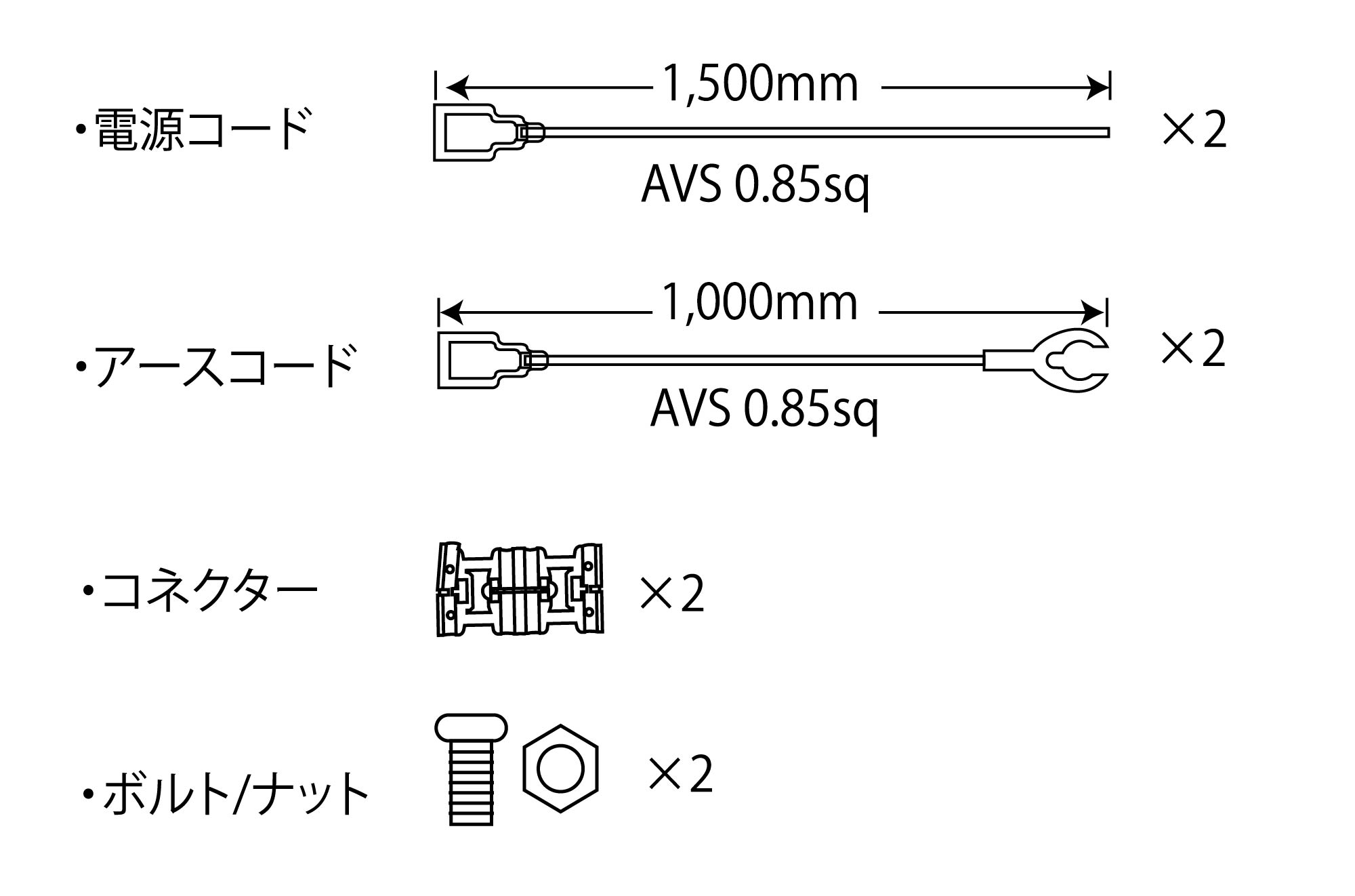 ホーン専用ハーネスシリーズ